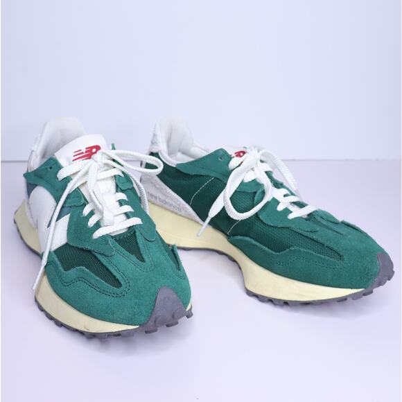 New Balance Shoes - NEW BALANCE 327 Low Top Sneakers Marsh Green Lace Up Casual Women's 8